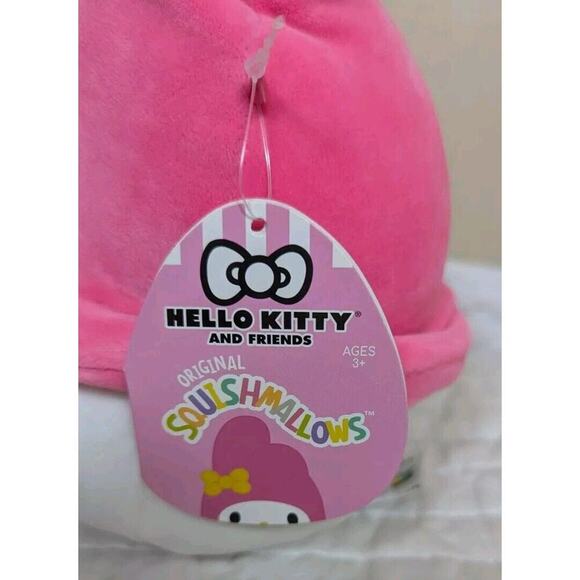 Squishmallow My Melody Pink 8.5" Inch Sanrio Hello Kitty & Friends Plush Toy - Picture 5 of 10